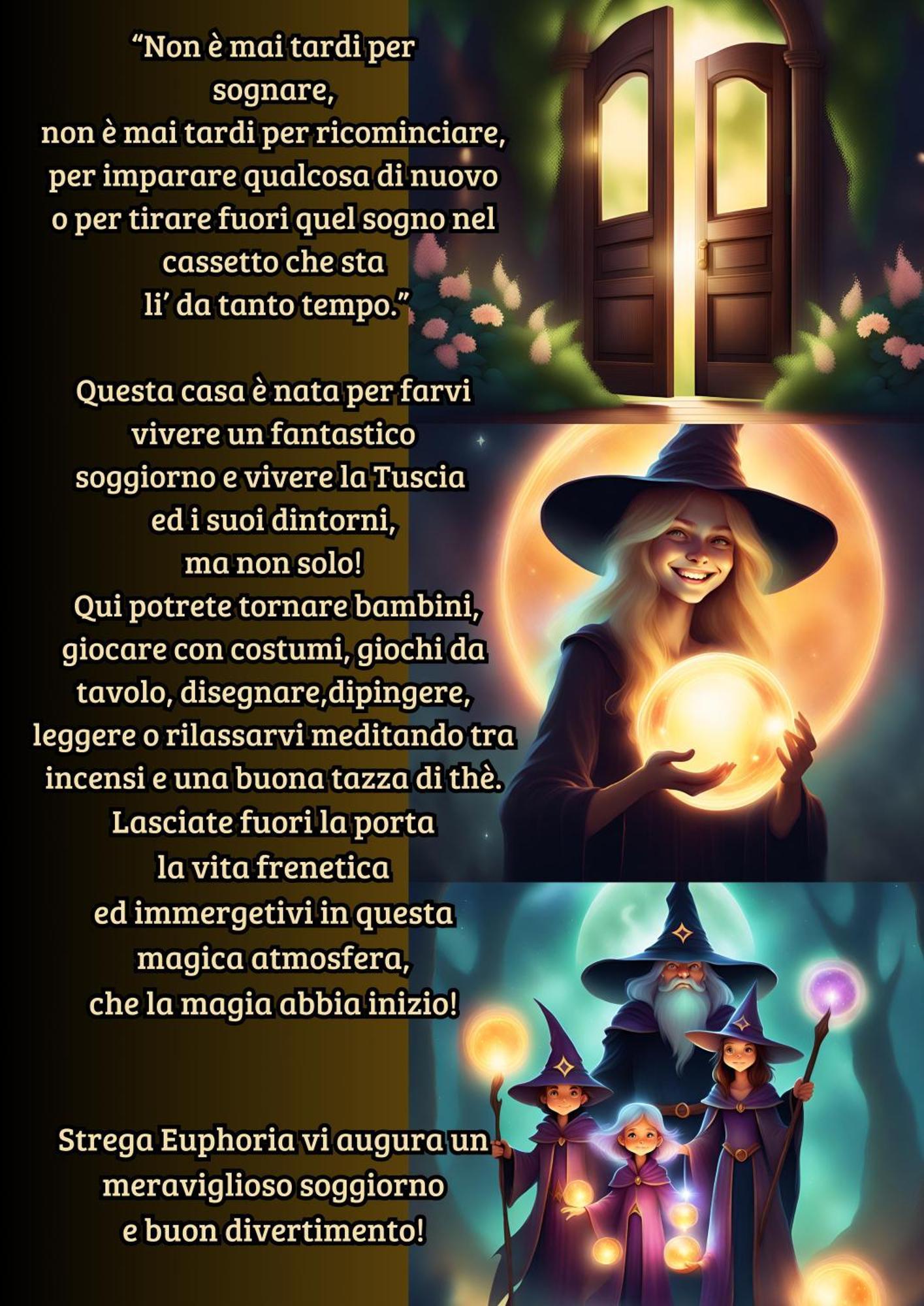 La Casa Di Strega Euphoria - Casa Vacanza Tra Arte E Magia Viterbo Kültér fotó
