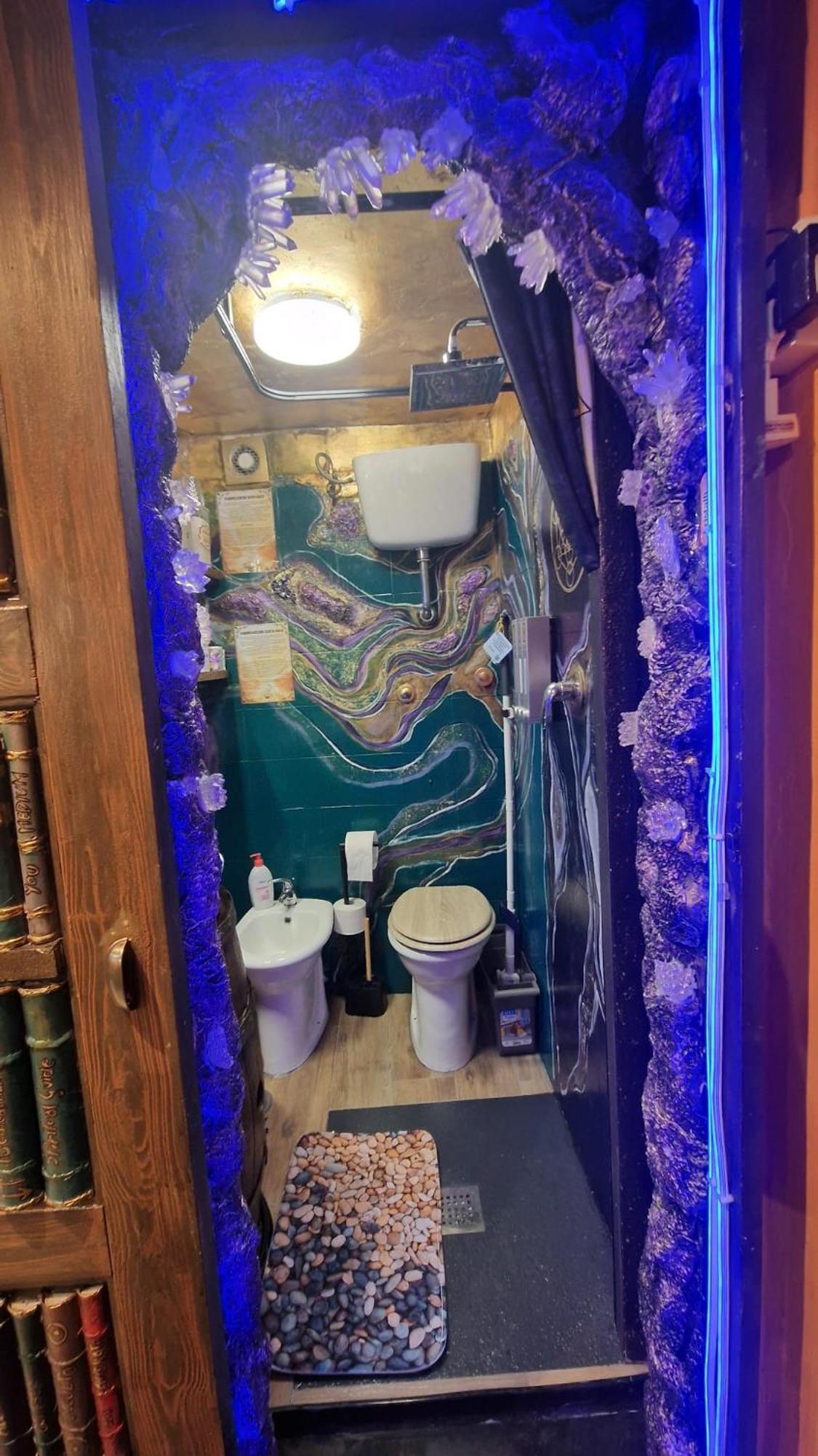 La Casa Di Strega Euphoria - Casa Vacanza Tra Arte E Magia Viterbo Kültér fotó